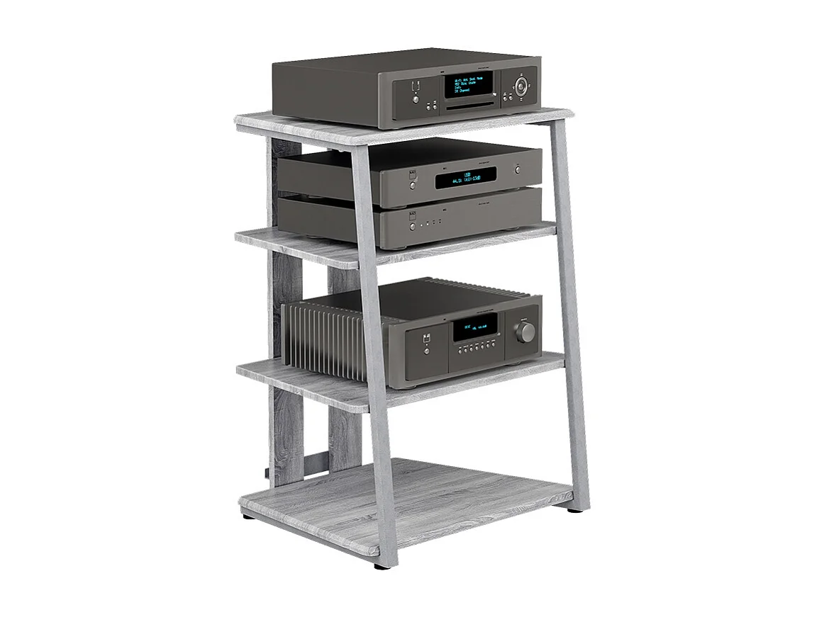 Aufbewahrungsregal grau 61x53x78 tonar