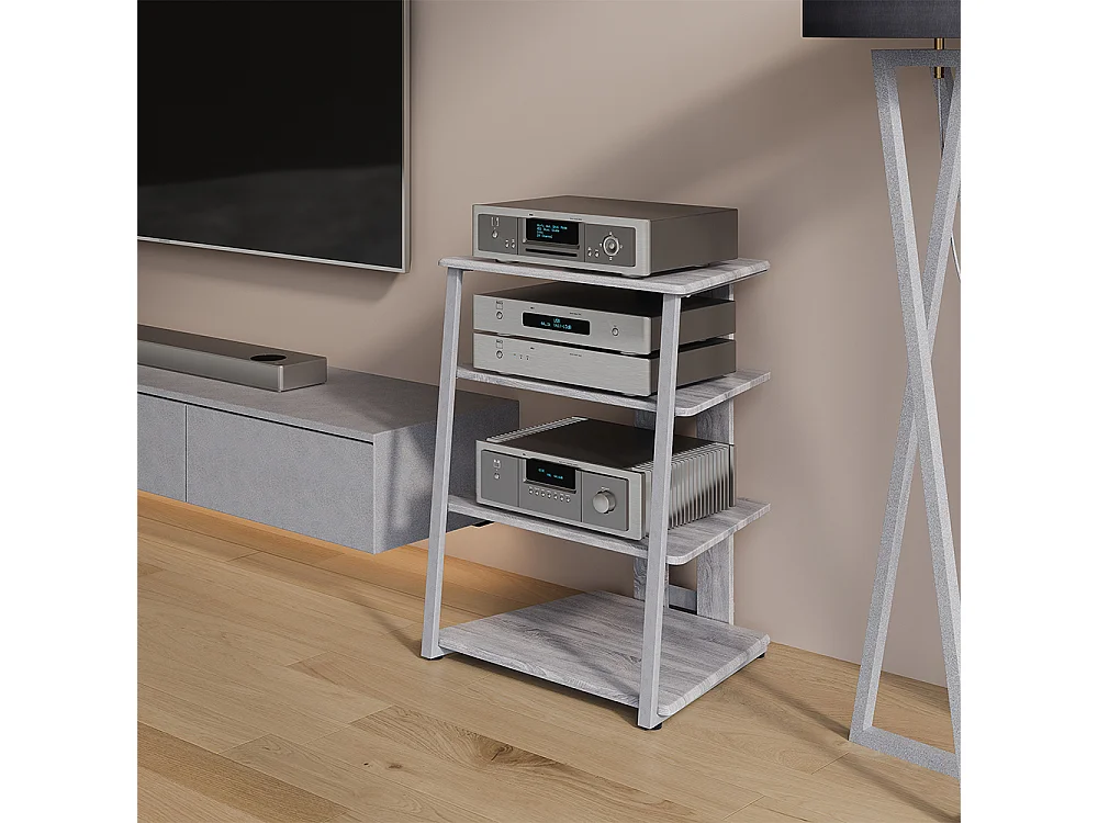 Aufbewahrungsregal grau 61x53x78 tonar