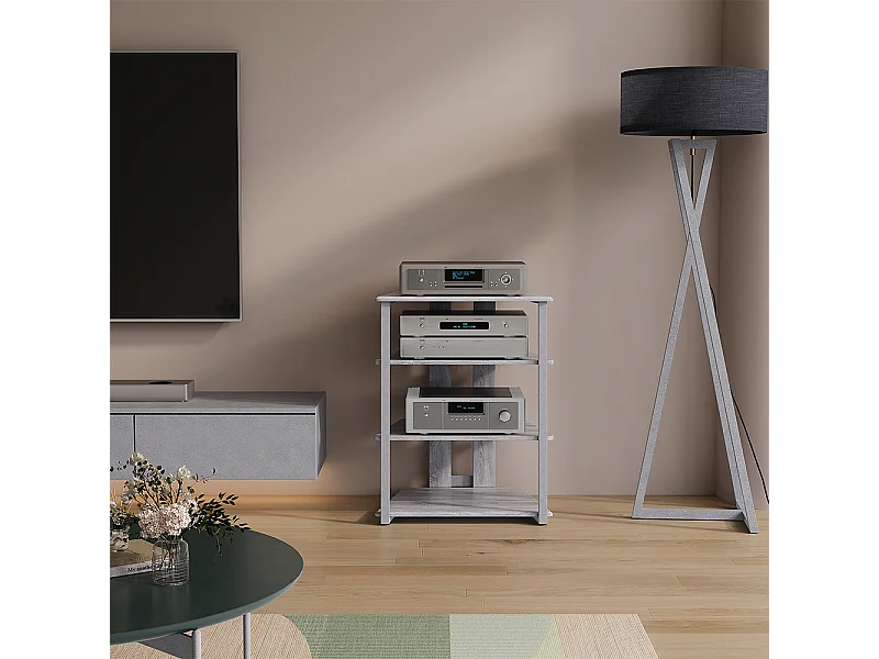 Aufbewahrungsregal grau 61x53x78 tonar