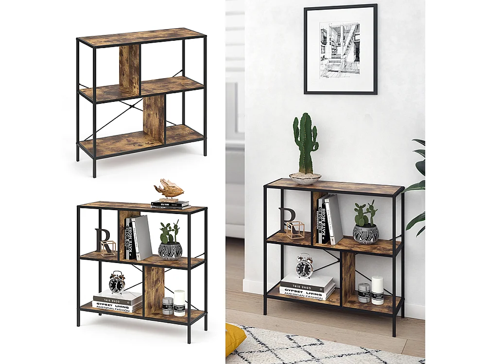 Raumteiler antikholz 80x30x79 fyrk