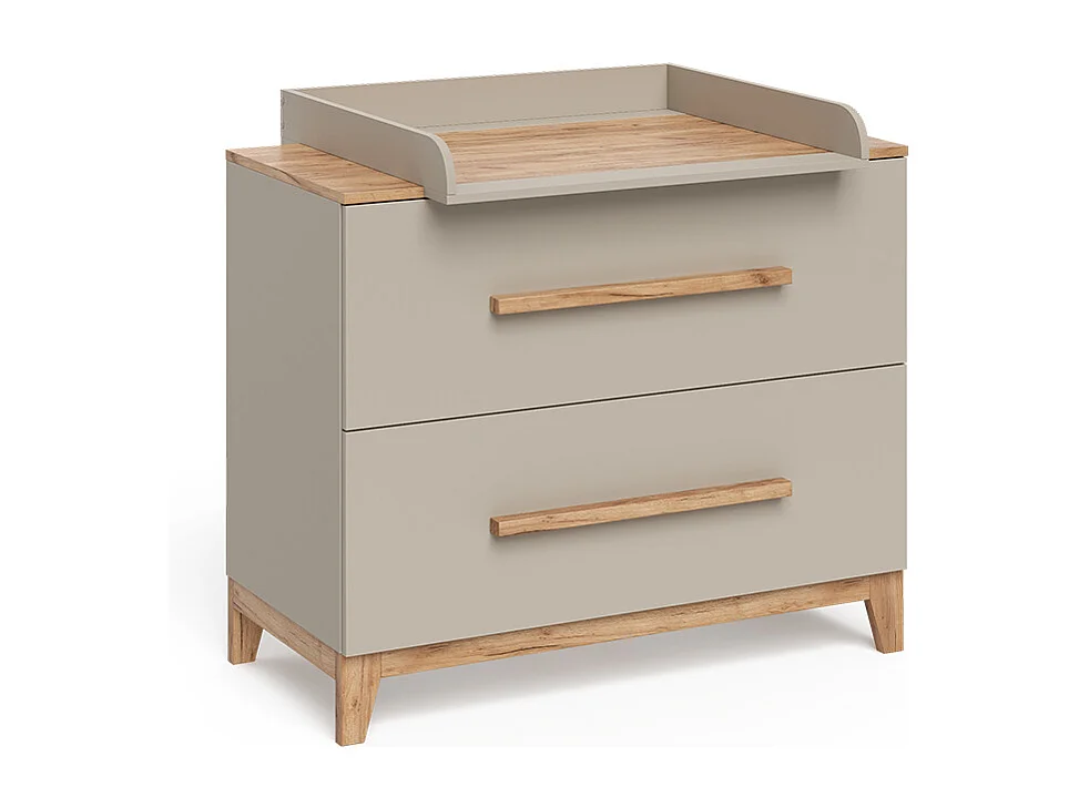 Changing table cashmere/artisan 108x70x98 malia