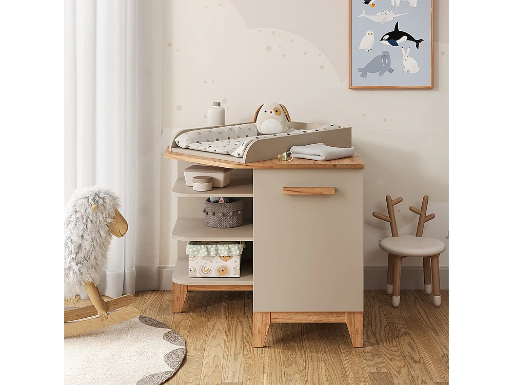Changing table cashmere/artisan 85x85x85.2 malia