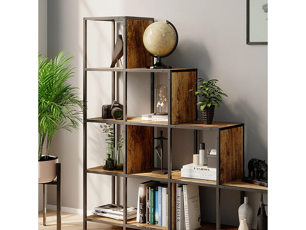 Raumteiler antikholz 120x30x120 fyrk