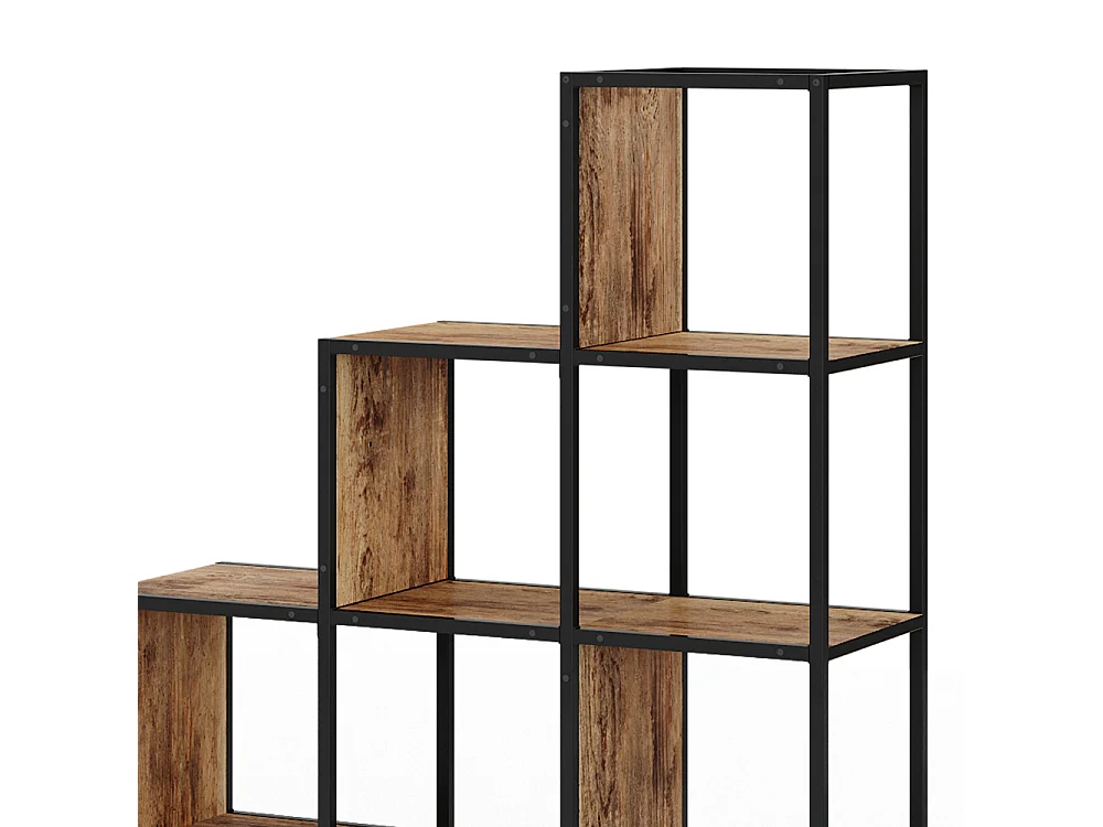 Raumteiler antikholz 120x30x120 fyrk