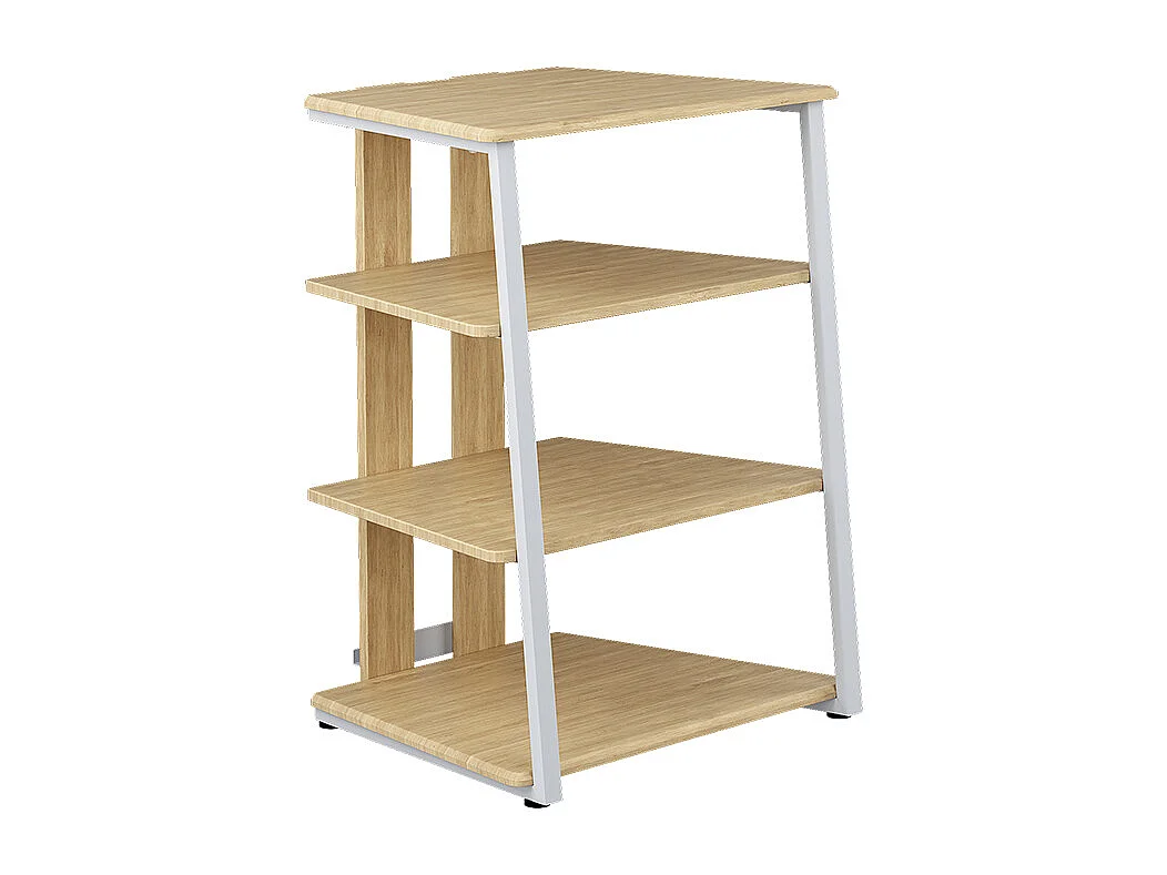 Aufbewahrungsregal sonoma/weiß 61x53x78 tonar