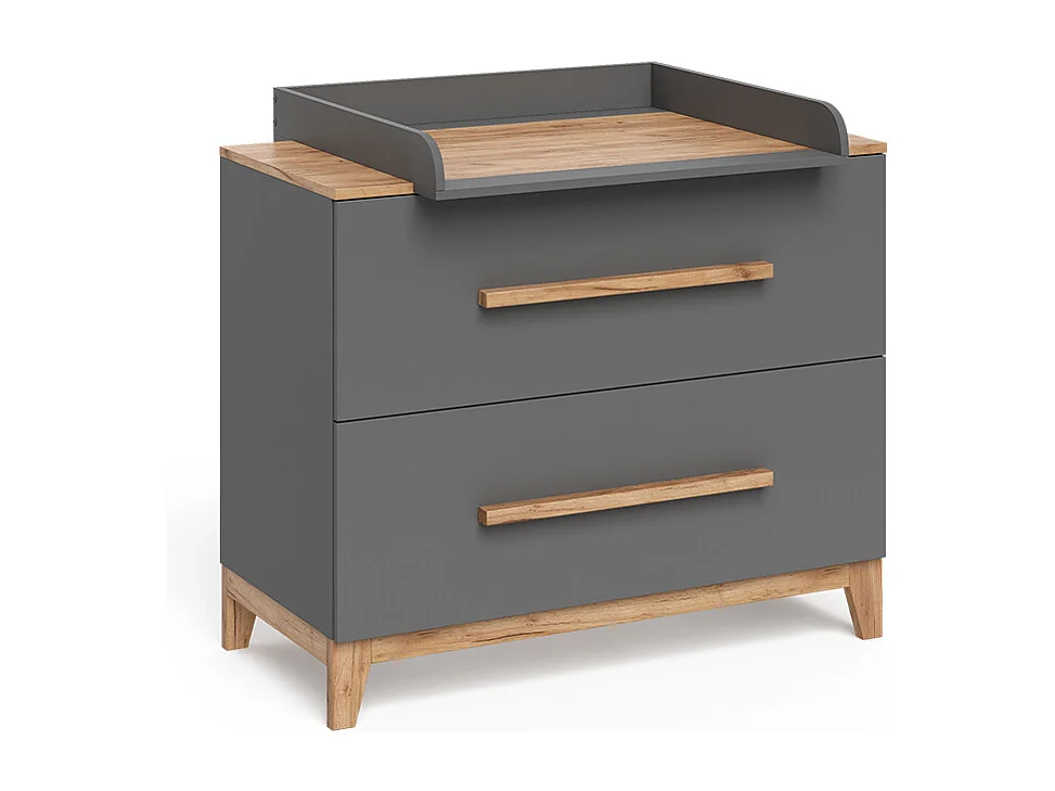 Changing table gray/artisan 108x70x98 malia