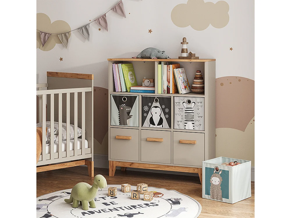 Kinderregal cashmere/artisan 98.4x32.6x113.4 malia