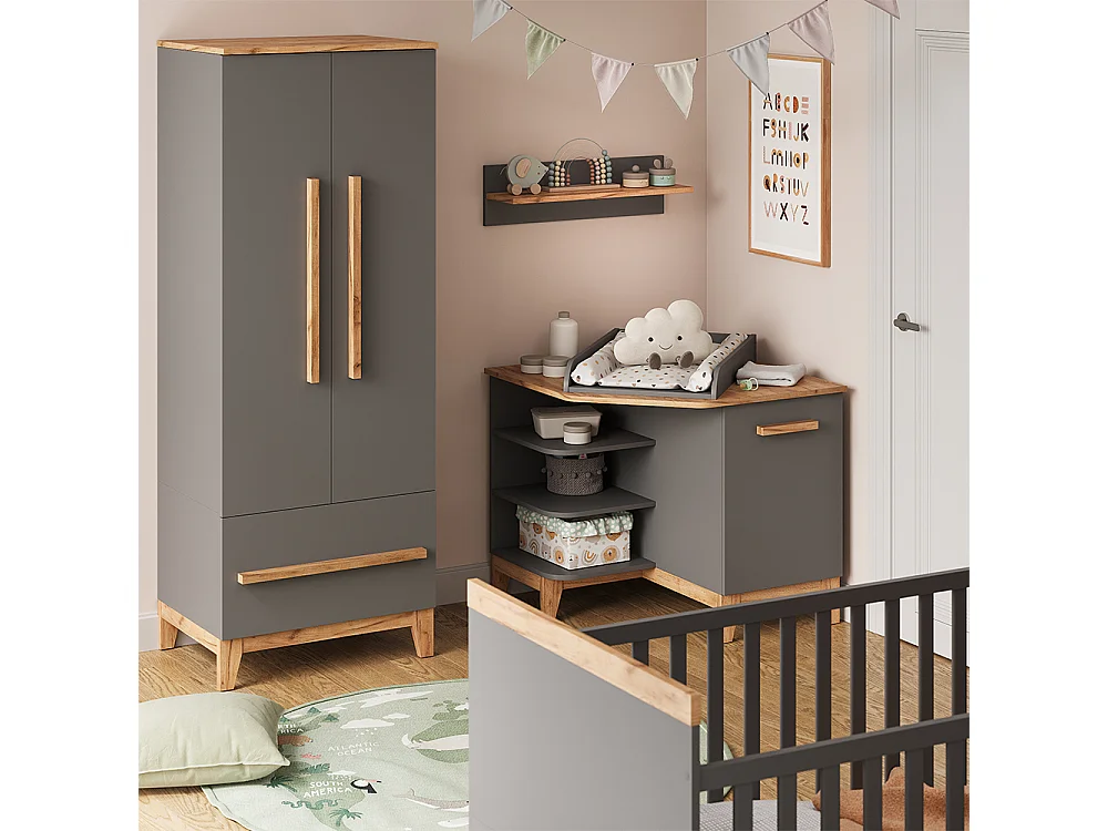 Changing table gray/artisan 85x85x85.2 malia