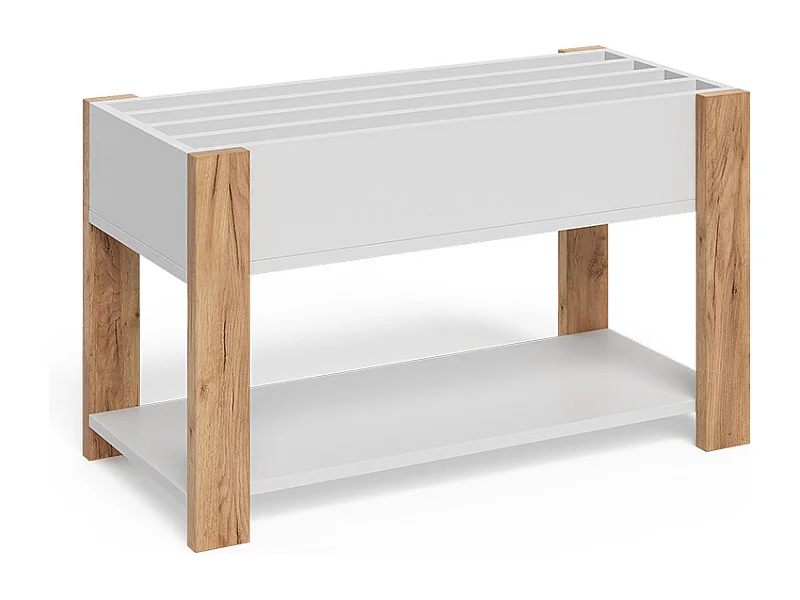 Kinderregal weiß/artisan 80x37x46 malia