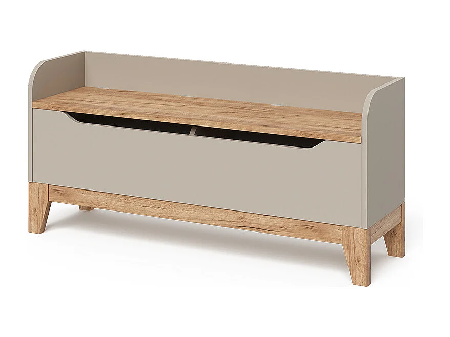 Coffre à jouets cachemire/artisan 107.2x30x50 malia