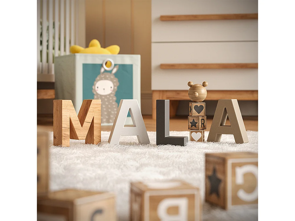 Coffre à jouets cachemire/artisan 107.2x30x50 malia