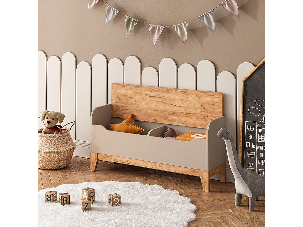 Toy chest cashmere/artisan 107.2x30x50 malia