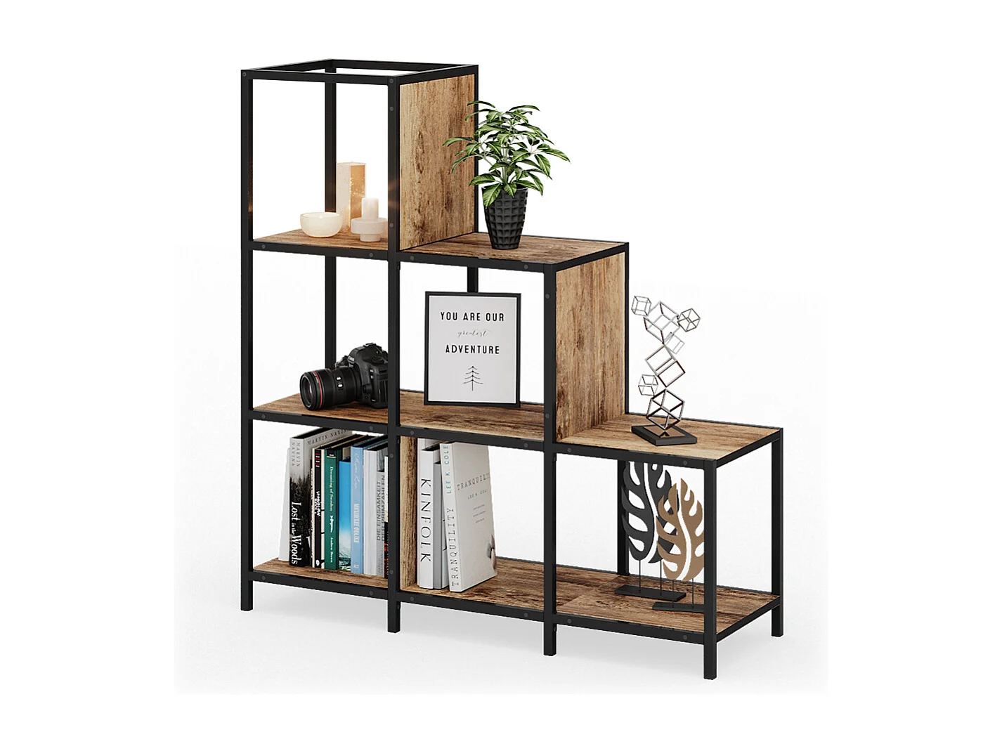 Raumteiler antikholz 90x30x92 fyrk