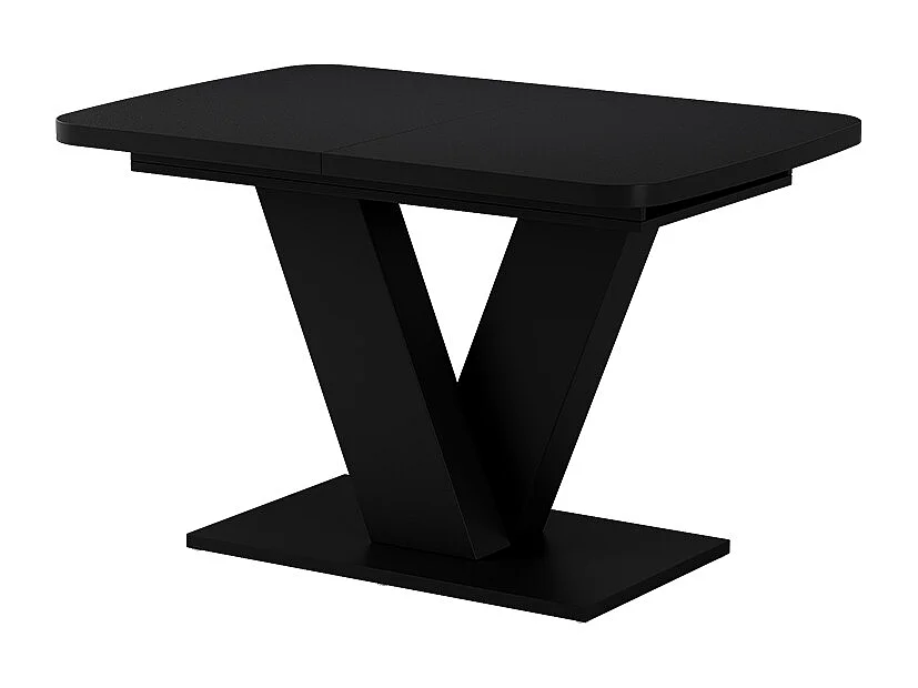 Table de salle à manger noir 120x80x77.4 fenaro