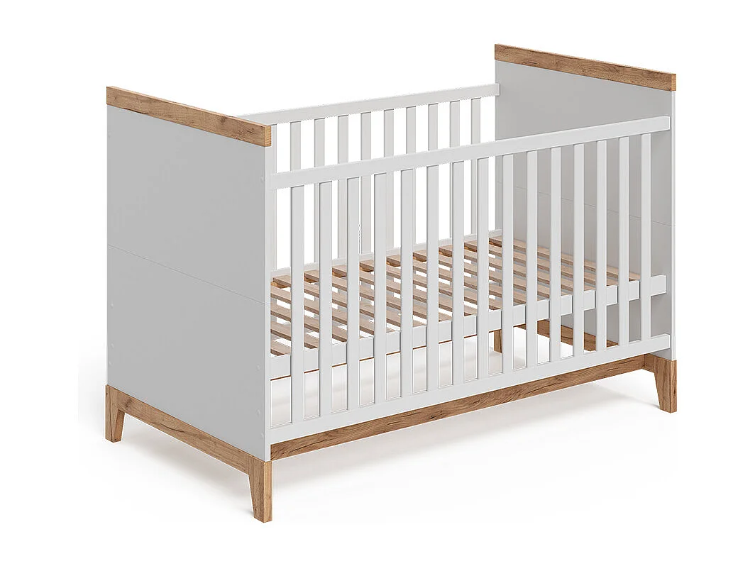 Babybett weiß 144.1x79.7x98.4 malia