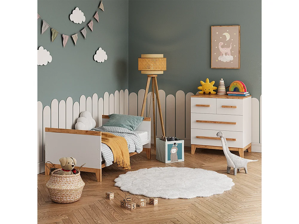 Kommode weiß/artisan 80x53.4x88 malia