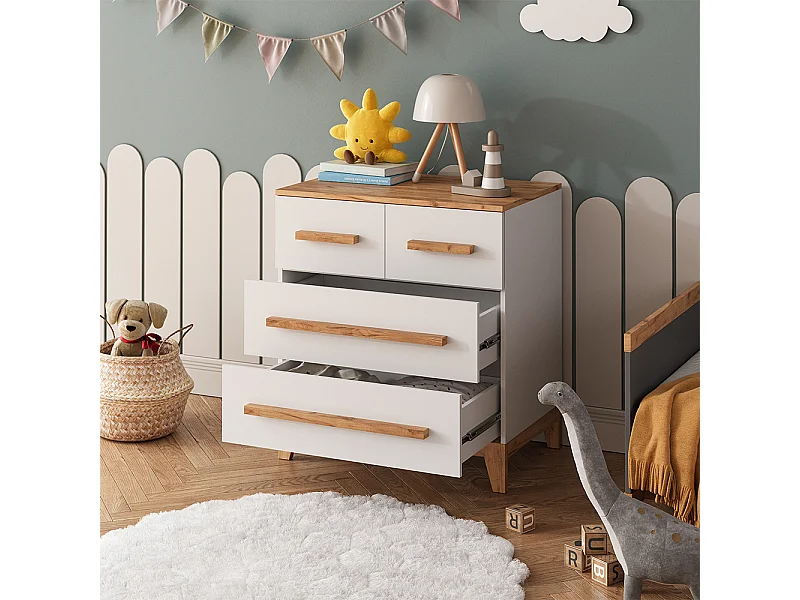 Kommode weiß/artisan 80x53.4x88 malia