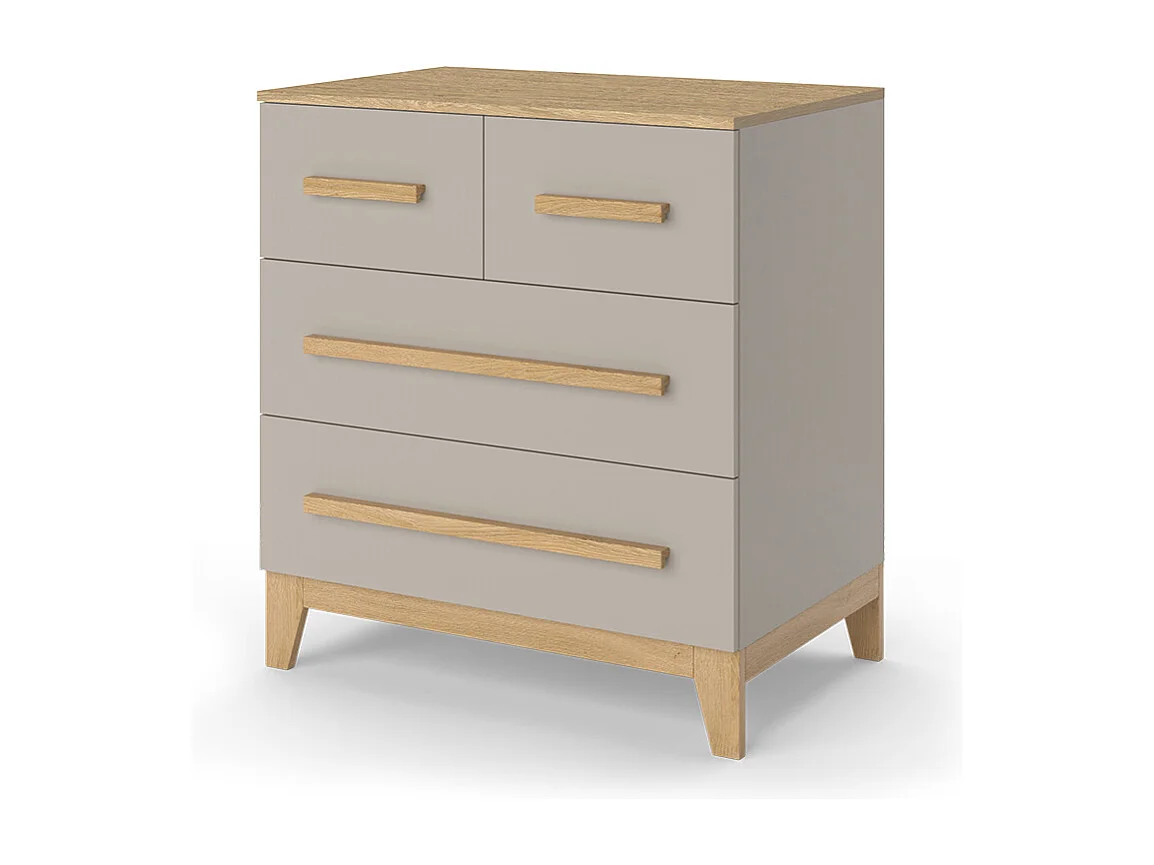 Commode chêne cachemire 80x53.4x88 malia