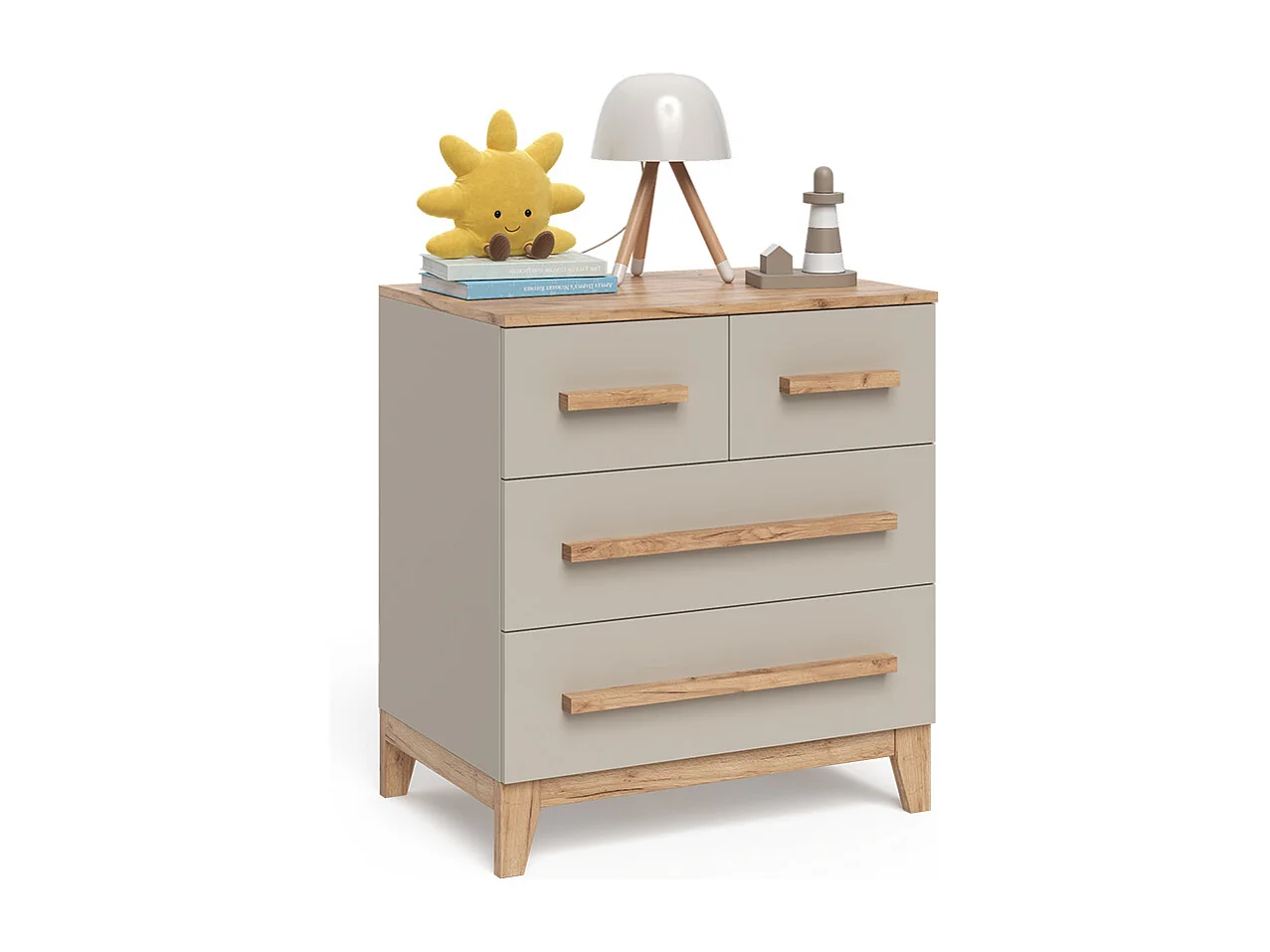 Sidebord kashmir/håndværksmateriale 80x53.4x88 malia