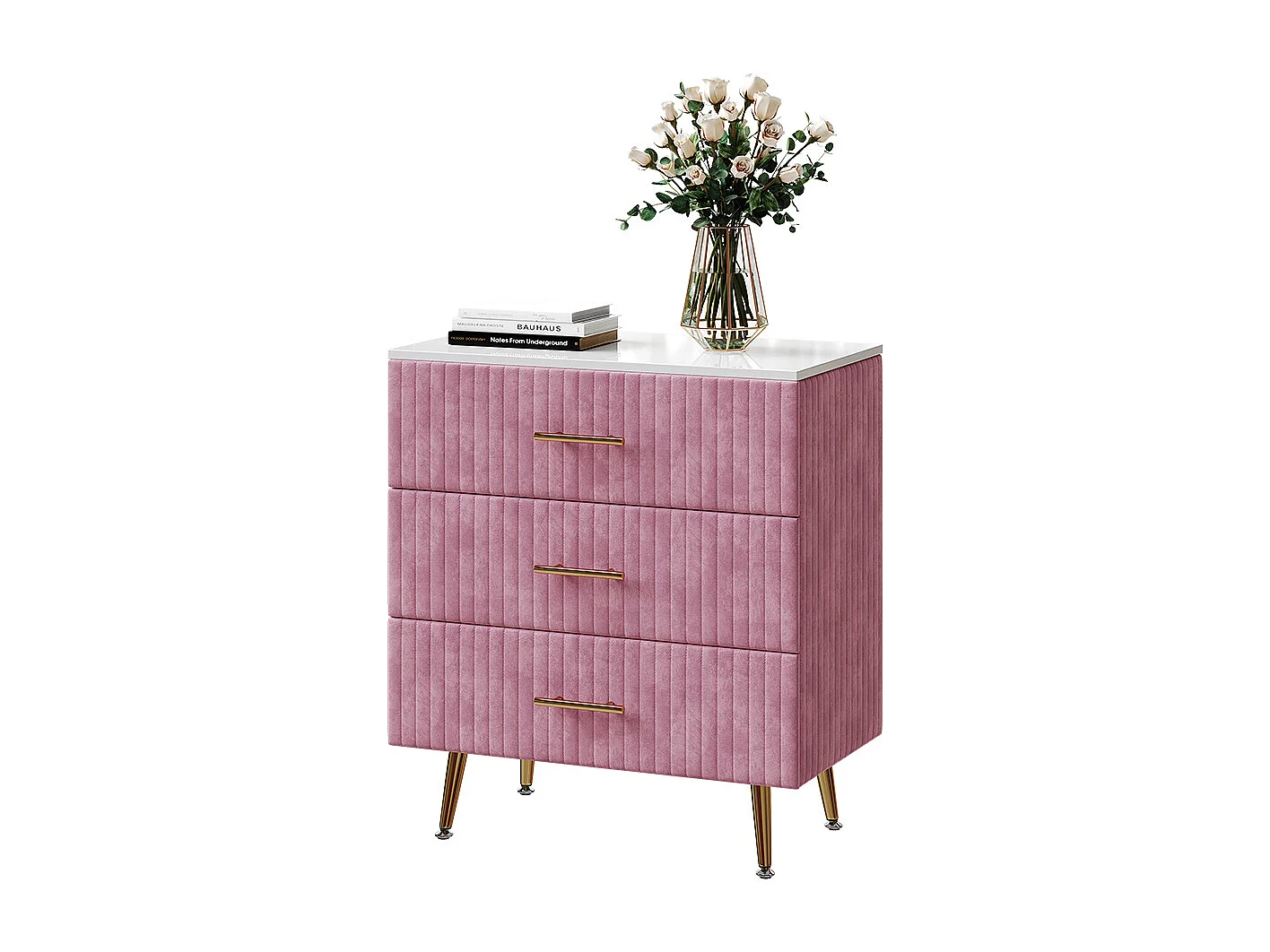 Commode rose 70x39x78.5 velia