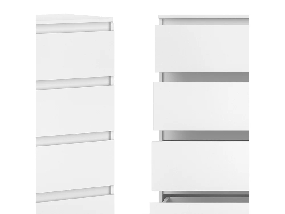 Kommode weiß 74x40x99.6 claus