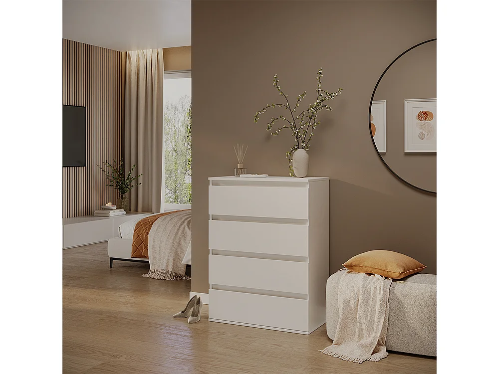 Commode blanc 74x40x99.6 claus
