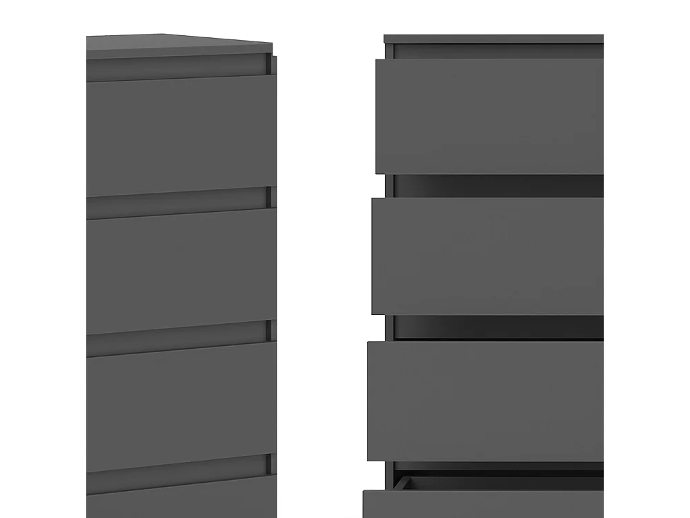 Kommode anthrazit 74x40x99.6 claus