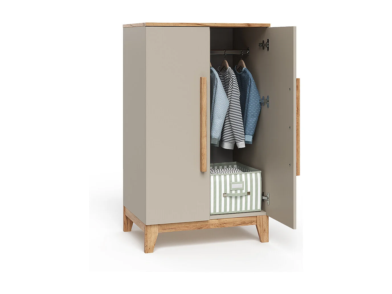 Armoire pour enfants cachemire/artisan 70x53.4x120 malia