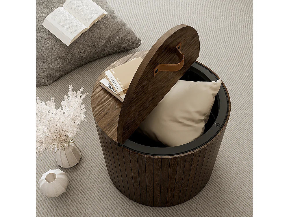 Couchtisch nussbaum 38x38x32 tavilo