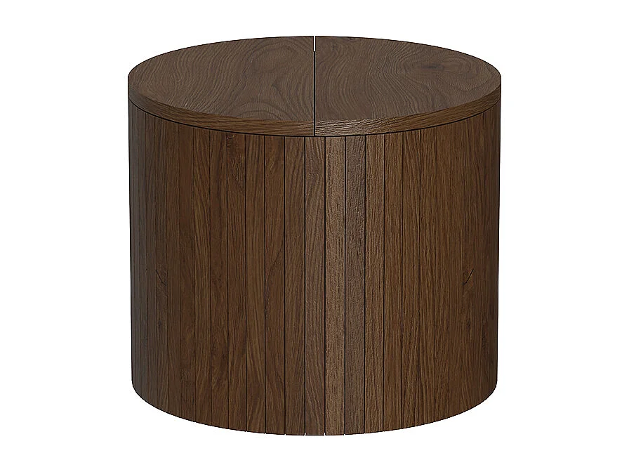 Coffee table walnut 38x38x32 tavilo