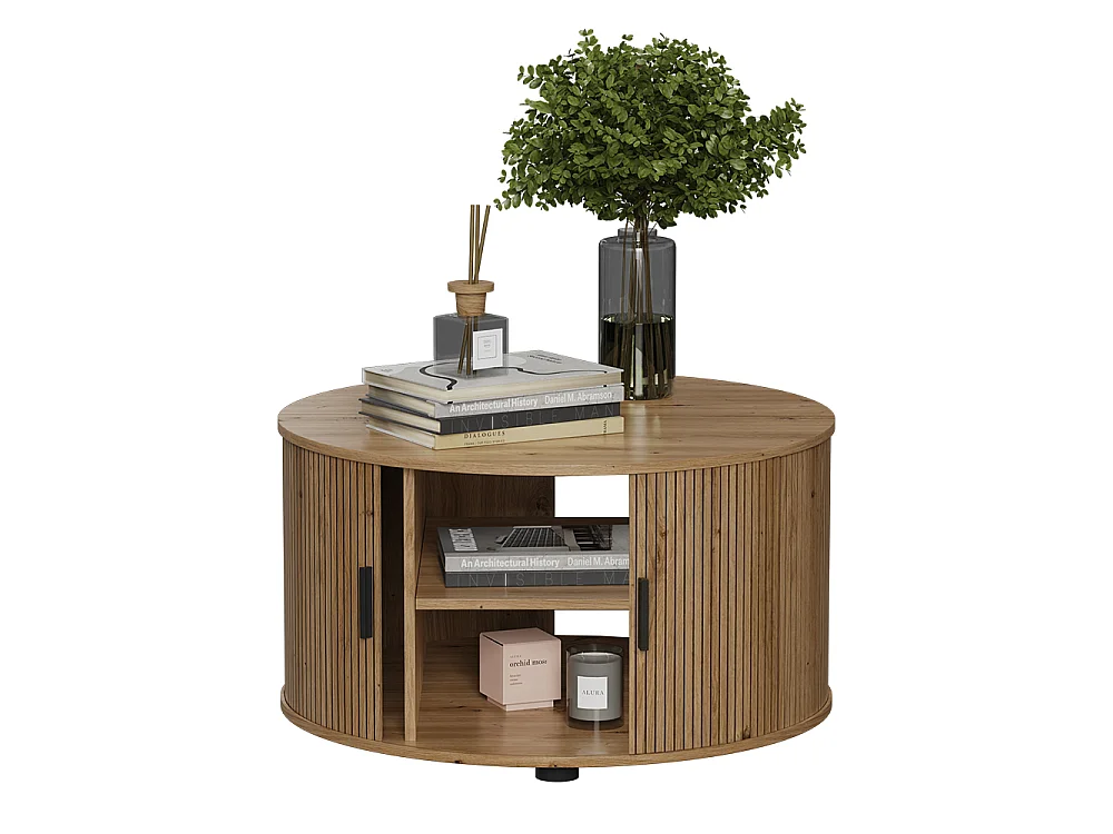 Sofabord eg 80x80x45 selva