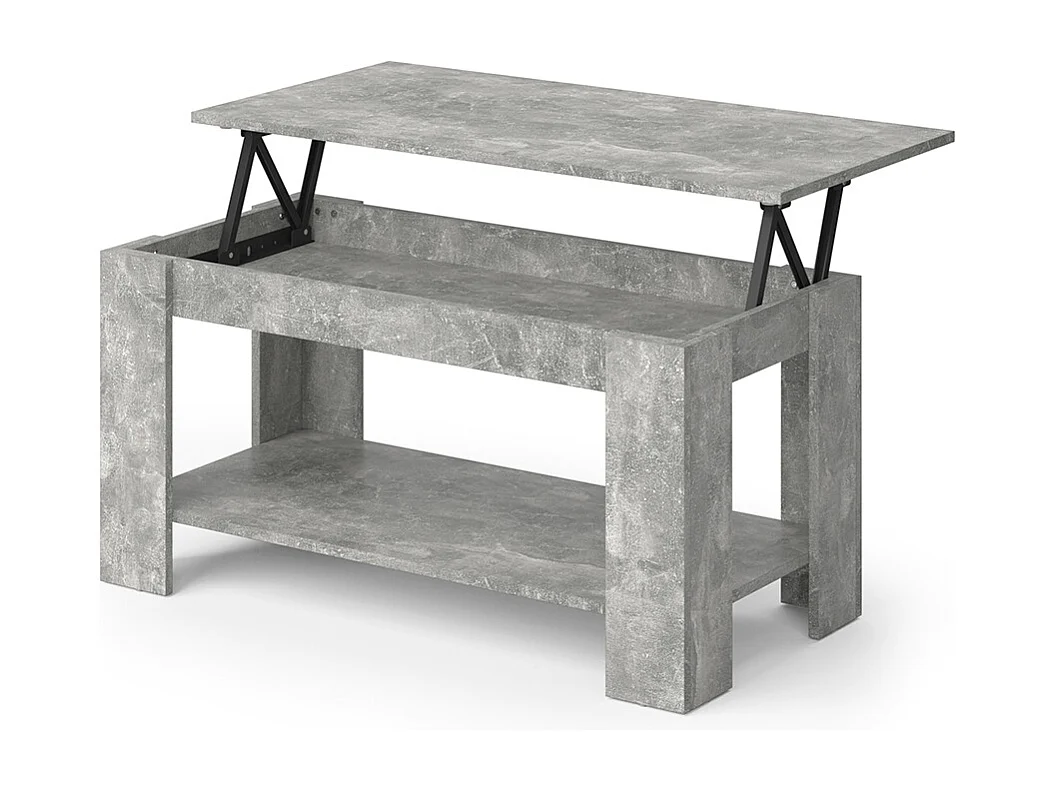 Coffee table concrete 100x50x50 lorenz