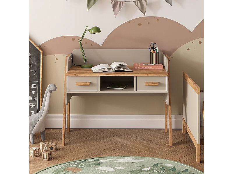 Schreibtisch cashmere/artisan 97x51x80 malia