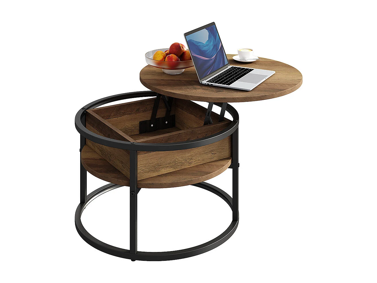 Table basse bois 57x57x47.5 marlo