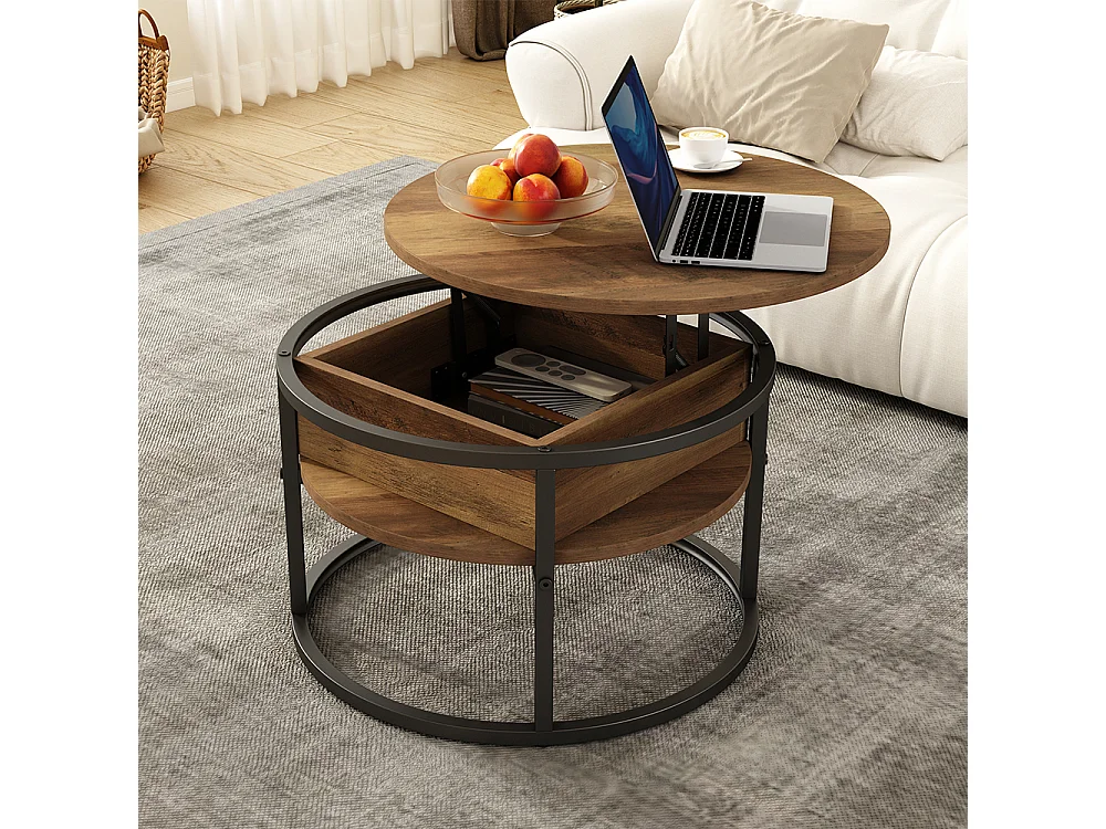 Table basse bois 57x57x47.5 marlo
