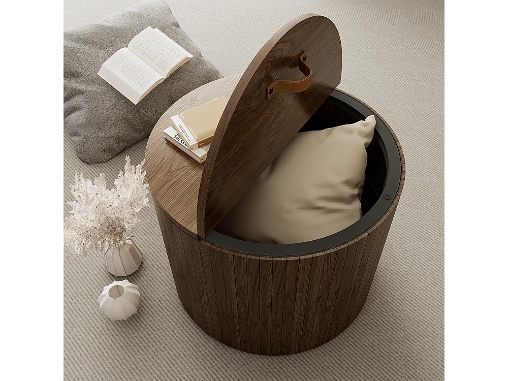 Couchtisch nussbaum 48x48x38 tavilo