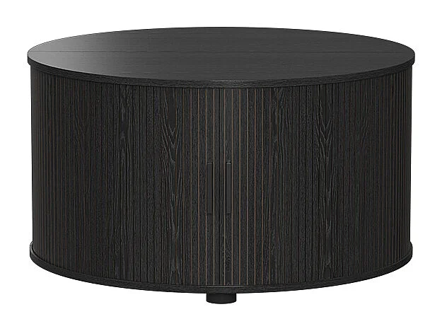 Coffee table black 80x80x45 selva