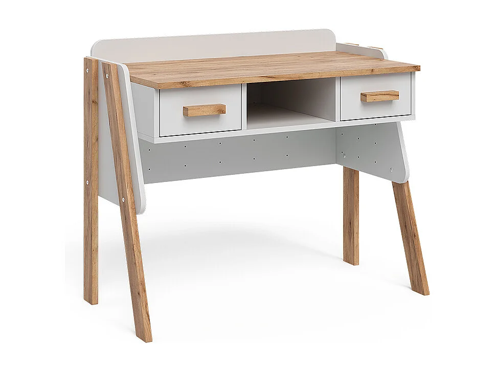 Schreibtisch weiß/artisan 97x51x80 malia