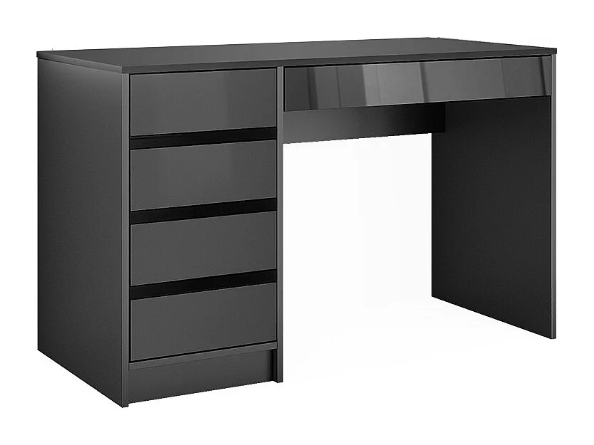 Scrivania antracite lucido 55x120x75 sherry