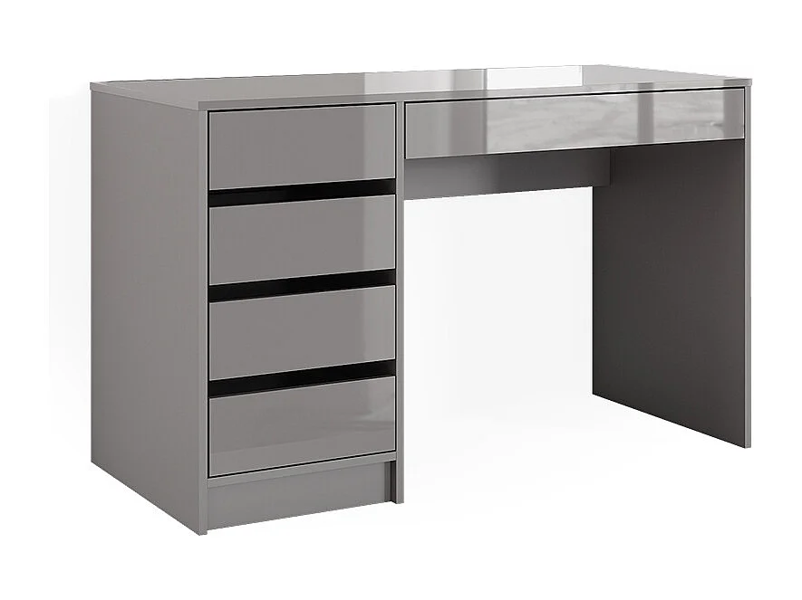 Scrivania grigio lucido 55x120x75 sherry