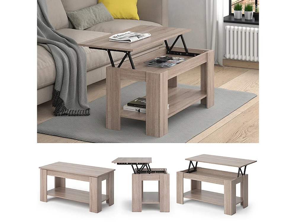 Coffee table sonoma 100x50x50 lorenz