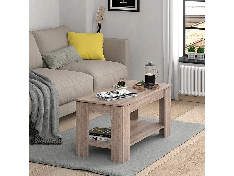 Couchtisch sonoma 100x50x50 lorenz