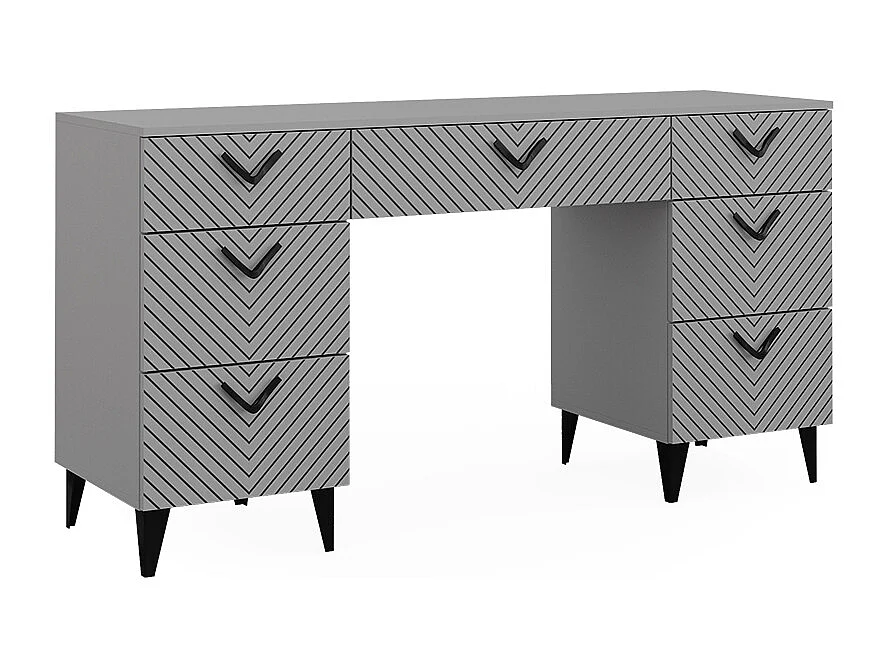 Bureau grijs 150x45x78.1 anett