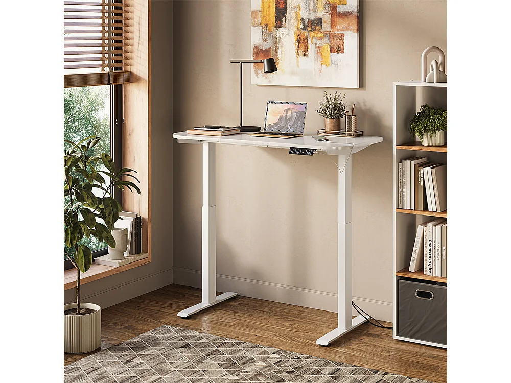 Mesa branco 120x60x120 elevate