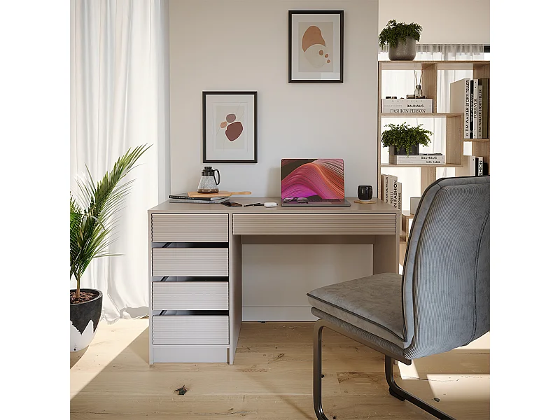 Biurko kaszmir 55x120x75 sherry