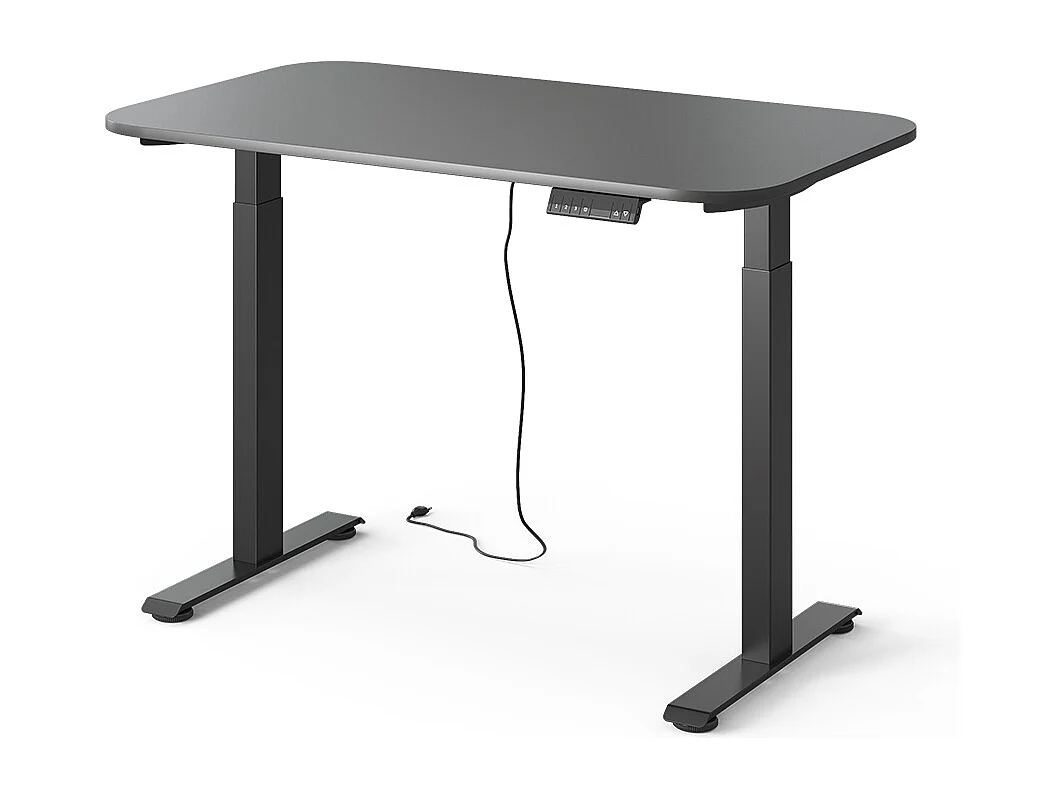 Bureau noir/anthracite 120x70x120 elevate