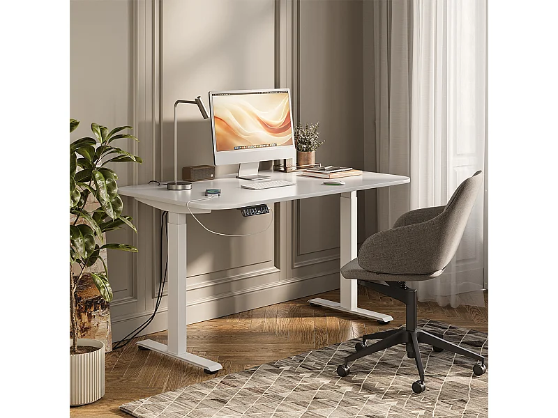 Bureau wit 140x80x120 elevate