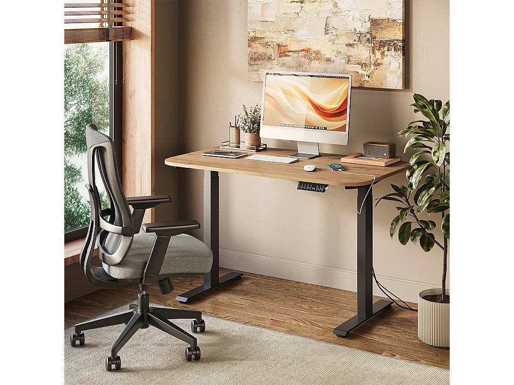 Biurko czarny/rzemieślniczy 120x70x120 elevate