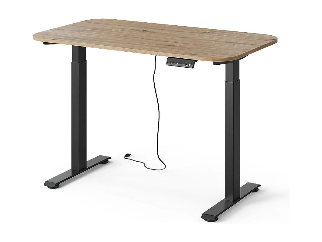 Biurko czarny/rzemieślniczy 120x70x120 elevate