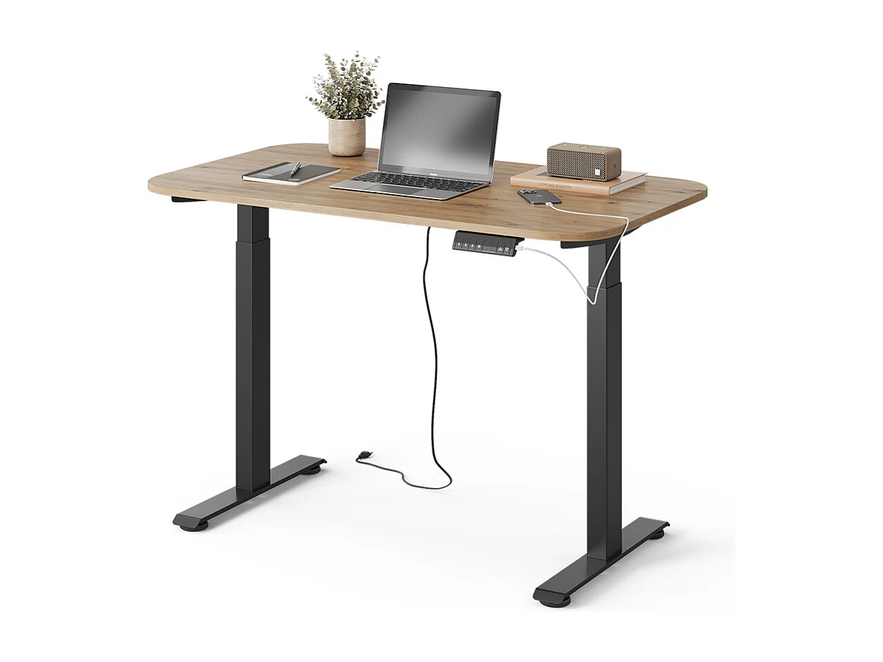 Biurko czarny/rzemieślniczy 120x70x120 elevate